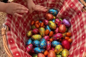 Pâques à la crèche