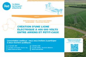 Réunion publique sur le projet de ligne électrique Amiens – Petit-Caux