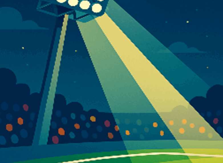 Nouveaux projecteurs installés au stade de football de Criel !