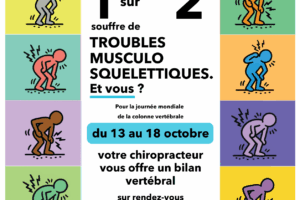 Journée mondiale de la colonne vertébrale