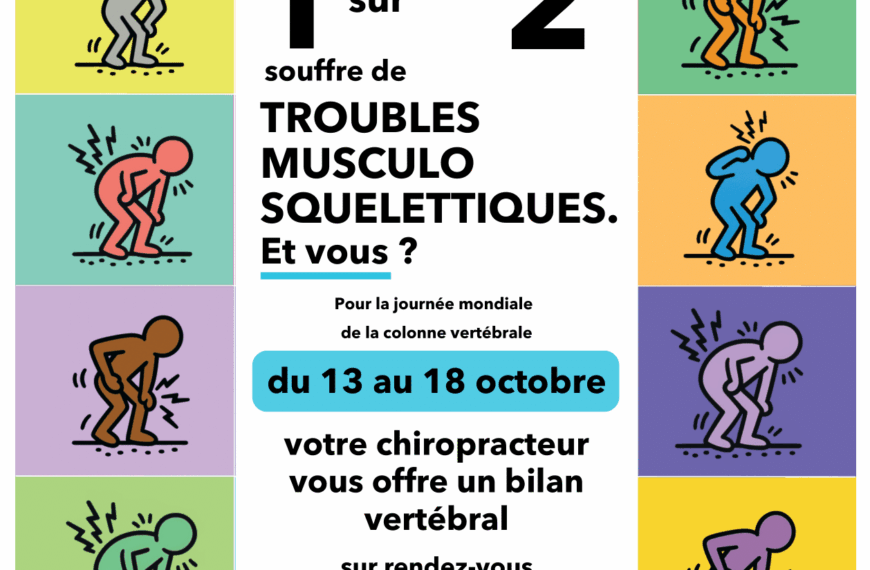 Journée mondiale de la colonne vertébrale
