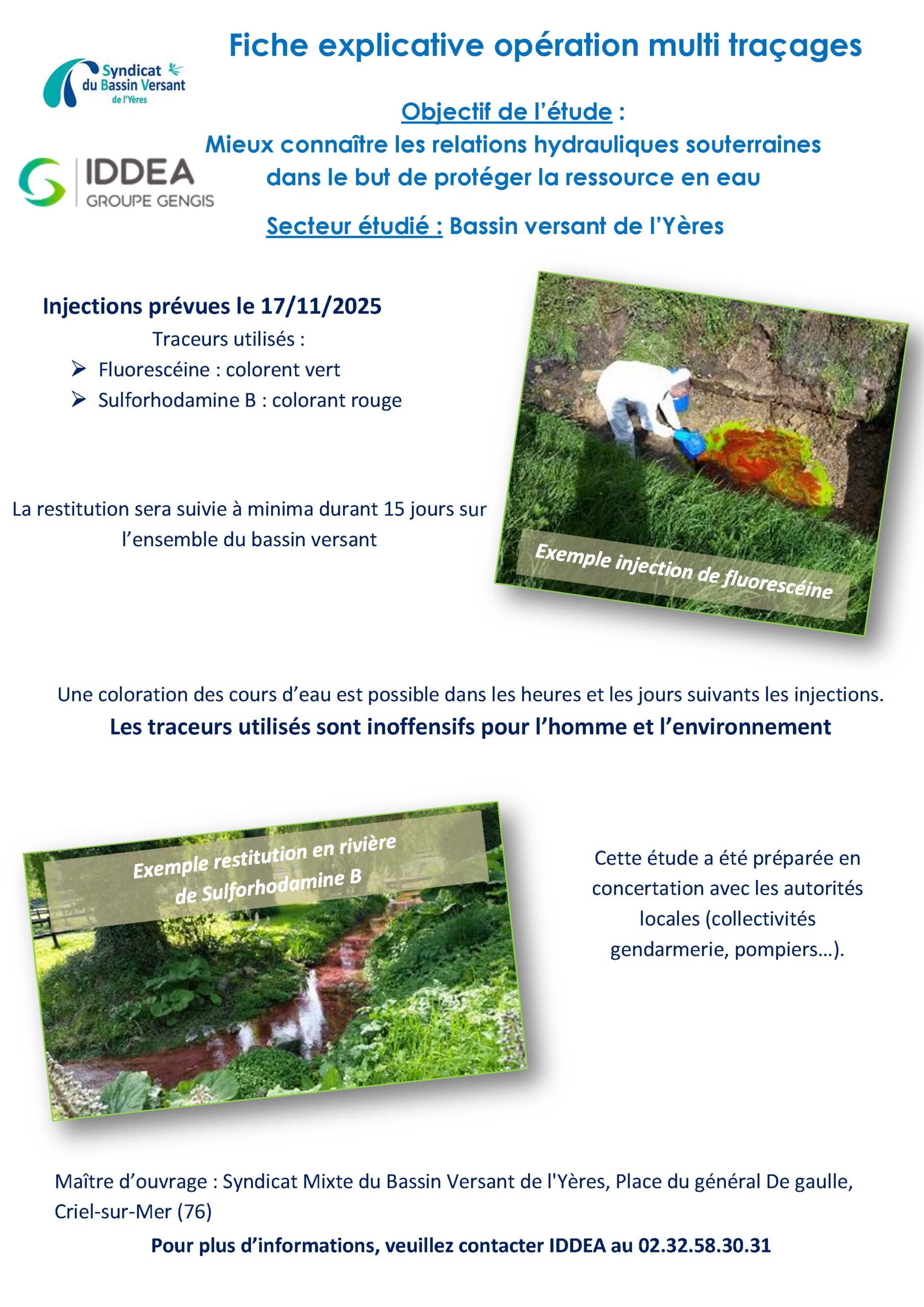 Lire la suite à propos de l’article Opération multi-traçages sur la Vallée de l’Yères