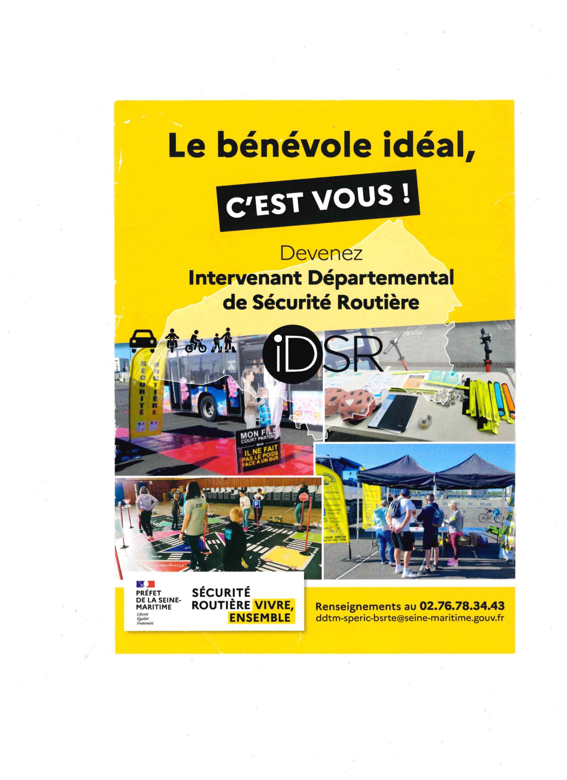 Lire la suite à propos de l’article La sécurité routière recrute des bénévoles !