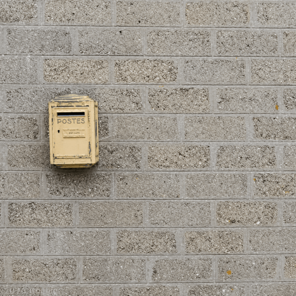 Retrait de boîtes aux lettres